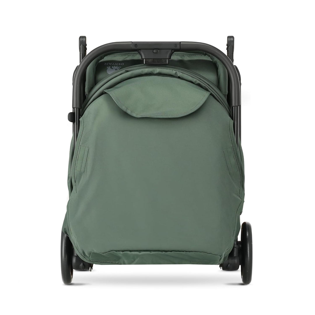 DERYAN Easy Buggy – Leichter Reisebuggy für Babys & Kleinkinder – Kompakt klappbar mit Liegefunktion