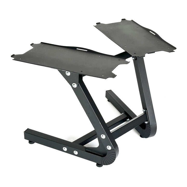BRAINGAIN Rack Compatible 23.5kg 32.5kg 41.5kg Chrome Black Adjustable Dumbbells Stand Home Gym Equi