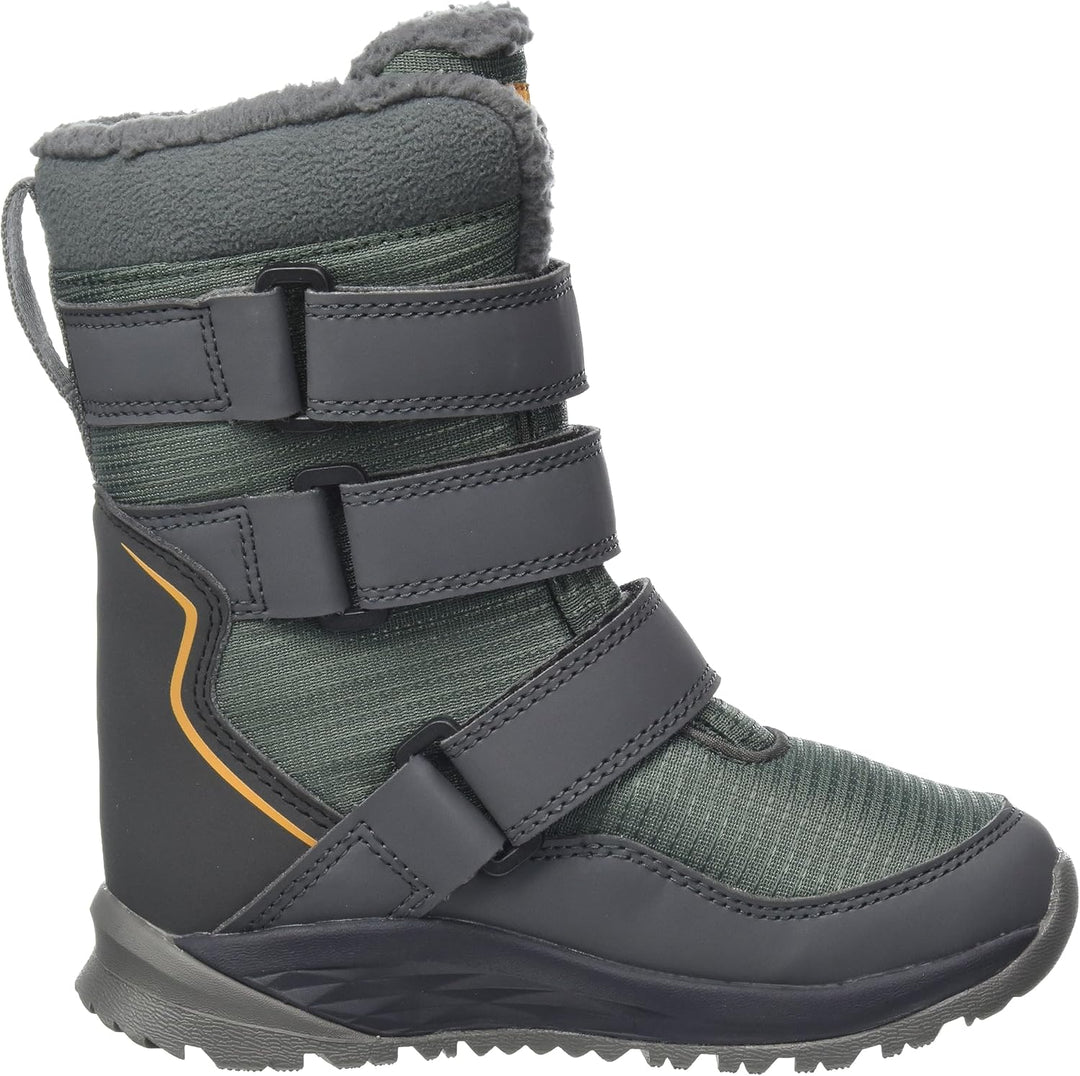 Jack Wolfskin Unisex Kinder Polar Boot Texapore High Vc K Schneestiefel 26 EU Slate Green, 26 EU Sla