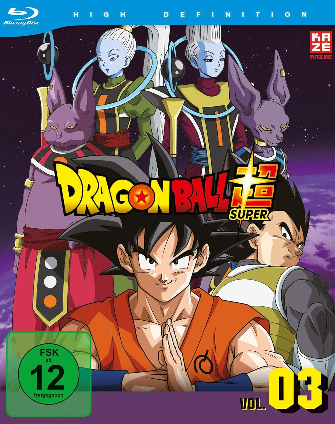 Dragonball Super - TV-Serie - Vol. 3 - [Blu-ray], Blu-ray