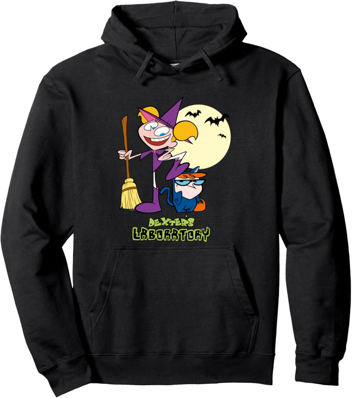 CN Dexter's Laboratory Halloween Dexter and Deedee Pullover Hoodie