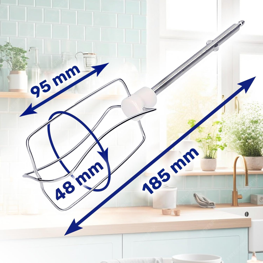MONTERAL Rührbesen für Handmixer mit dem Originalcode XJ901301 SS-989633 für Tefal Prep’Line für Mou