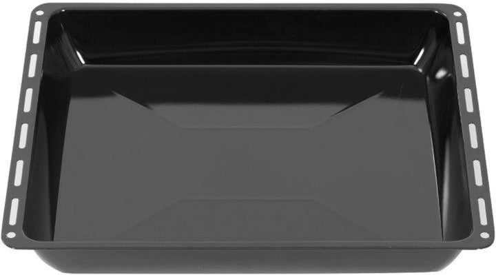 ICQN Backblech 465 x 370 x 60 mm Tief, Emailliert Fettpfanne für Backofen und Herd, Passend für Bosc