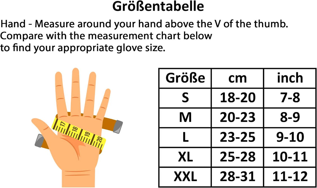 VlaMiTex J51 Falknerhandschuh für Falken und Habichte Greifvögel Handschuh aus Leder, S