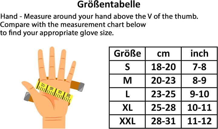 VlaMiTex J51 Falknerhandschuh für Falken und Habichte Greifvögel Handschuh aus Leder, S