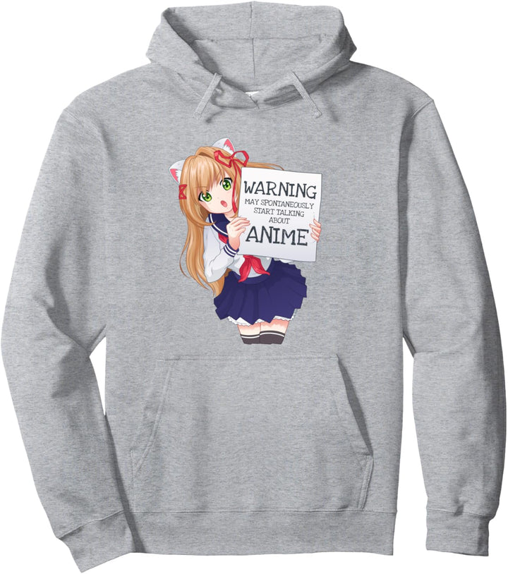 Kawaii Niedlich Spontan Sprechendes Anime Mädchen Otaku Pullover Hoodie