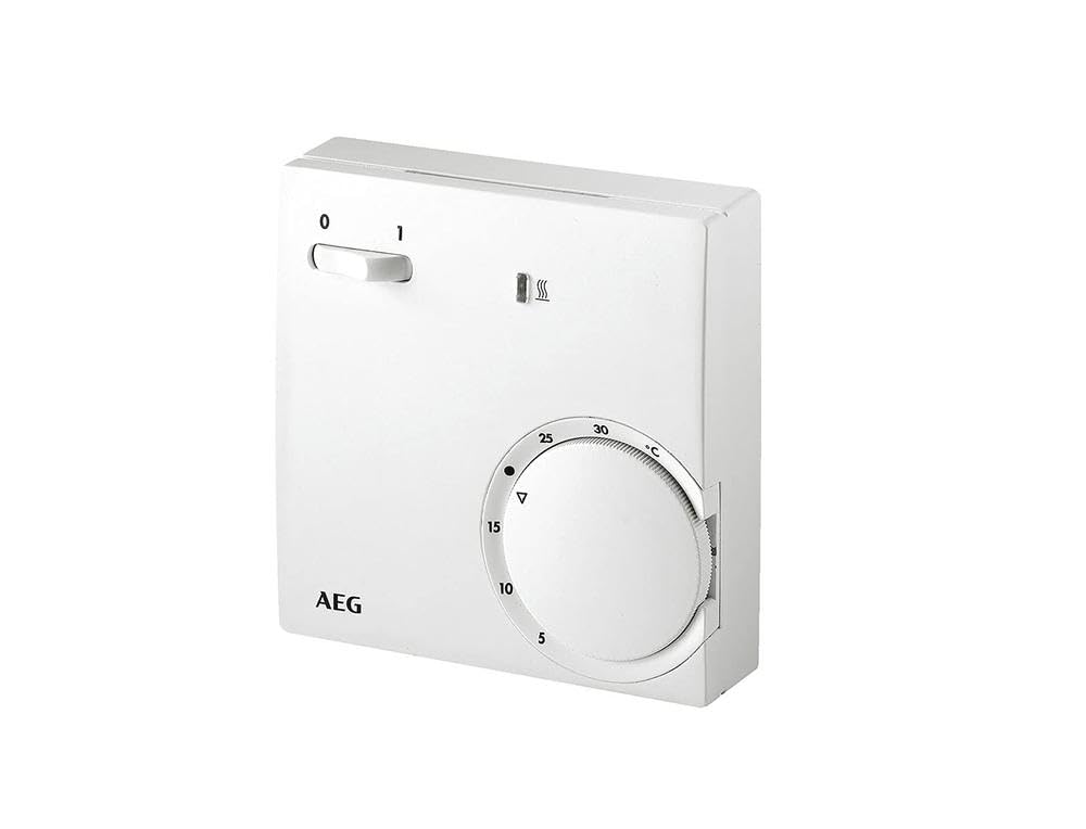 AEG Temperatur-Regler RT 601 SN, 2-Punkt, Temperatureinstellung 5-30 °C, Aufputz, Kontrolllampe, 223