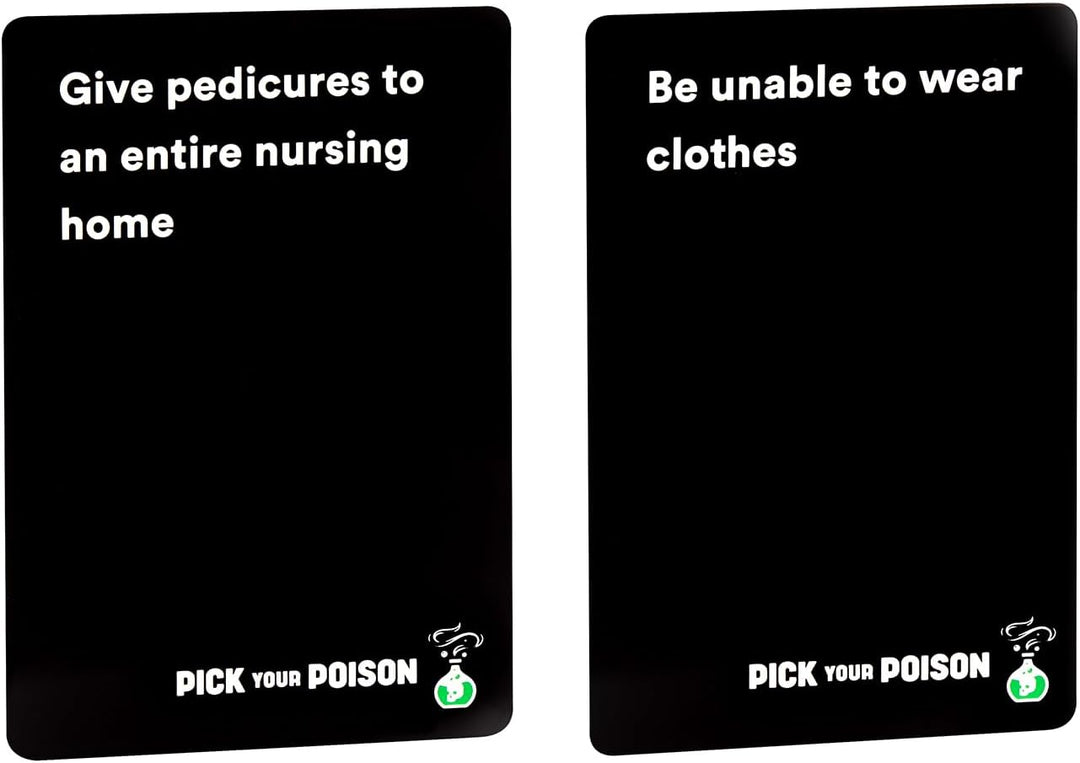 Pick Your Poison - The What Would You Rather Do? Party Game [After Dark Edition]- English Language E