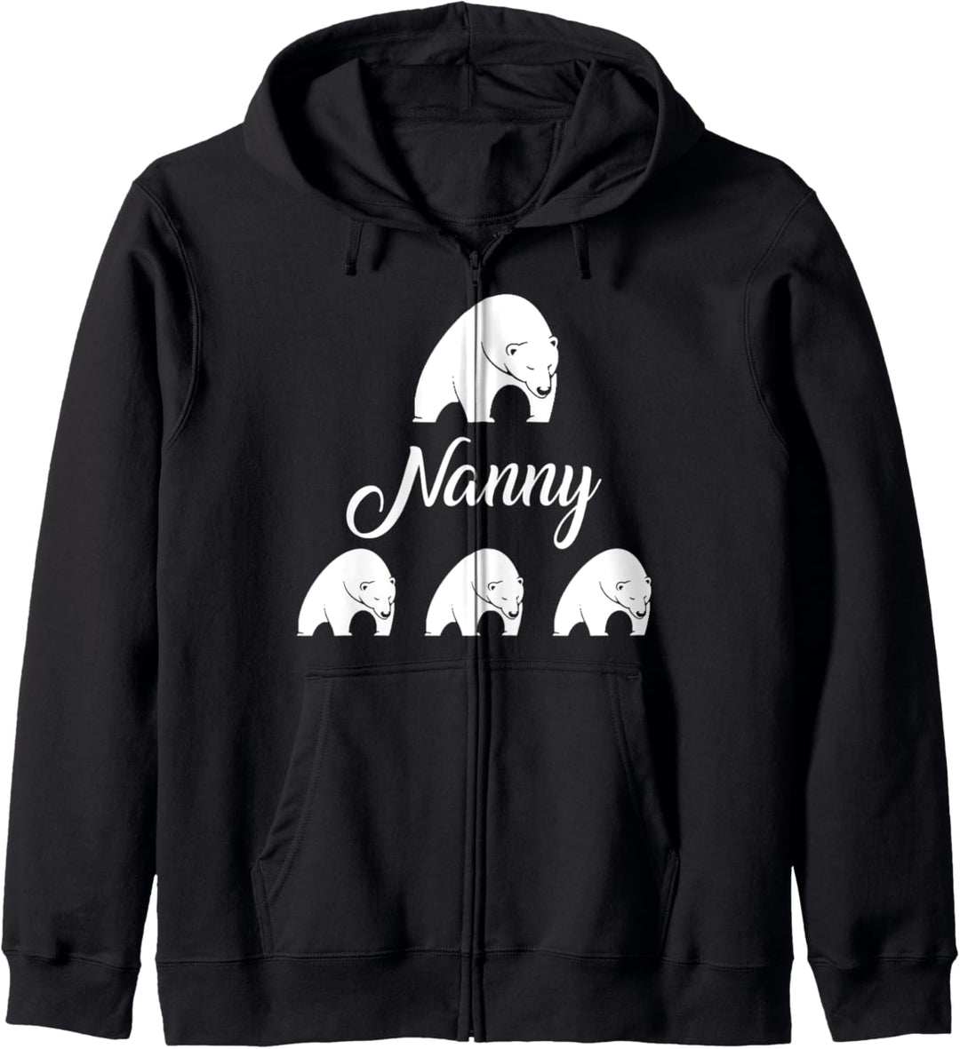 Nanny Bear Babysitter Baby Au Paar Kinder Kinderbetreuung Mama Kapuzenjacke