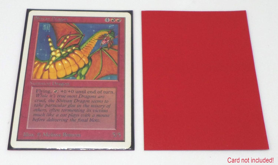 docsmagic.de 5 x 100 Premium Bi-Color Card Sleeves Mat Dark Blue Green Red Orange Mint/Black Standar