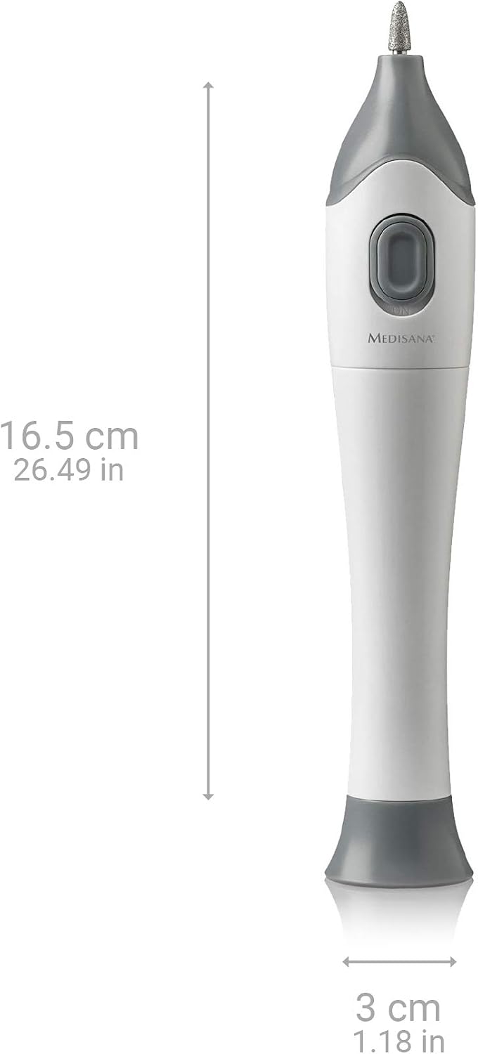 medisana MP 810 elektrisches Maniküre &amp; Pediküre-Set mit 5 Nagelpflege Aufsätzen, für Nägel, Nagelha
