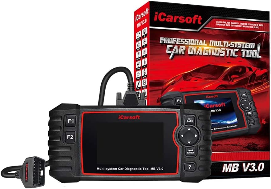 iCarsoft MB V3.0 professionelles und leistungsstarkes Universal Diagnosegerät für Mercedes/Sprinter/