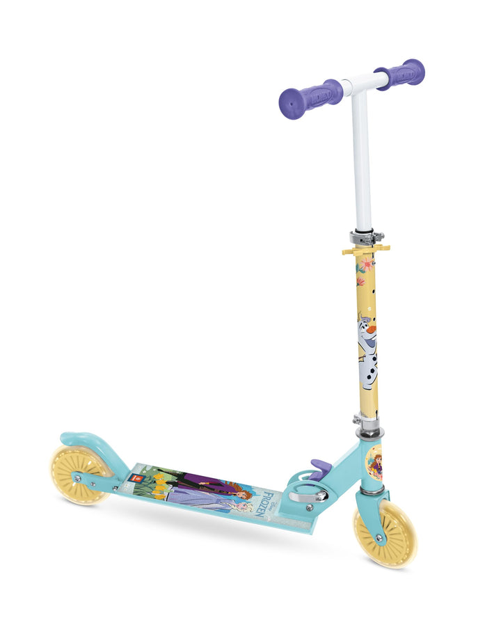 Mondo Toys - Aluminiumroller für Jungen / Mädchen FROZEN - verstellbarer Lenker - 2 Räder - 28221