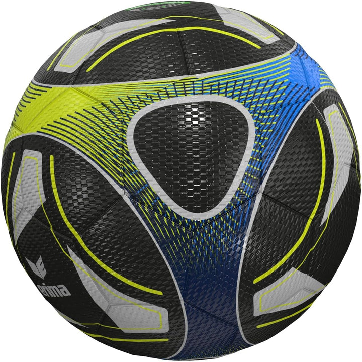 Erima Unisex – Erwachsene Hybrid Training Fussball 5 black/lime, 5 black/lime