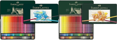 Faber-Castell 117511 - Aquarellstift Albrecht Dürer 120er Metalletui & 110011 - Künstlerfarbstifte P