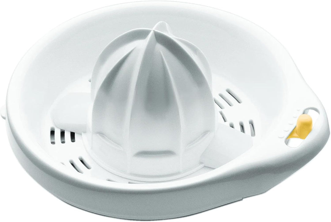 Philips HR2744/40 Zitruspresse (600 ml Saftbehälter, Spülmaschinenfest) weiss