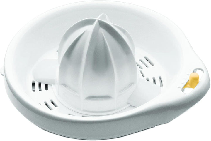 Philips HR2744/40 Zitruspresse (600 ml Saftbehälter, Spülmaschinenfest) weiss