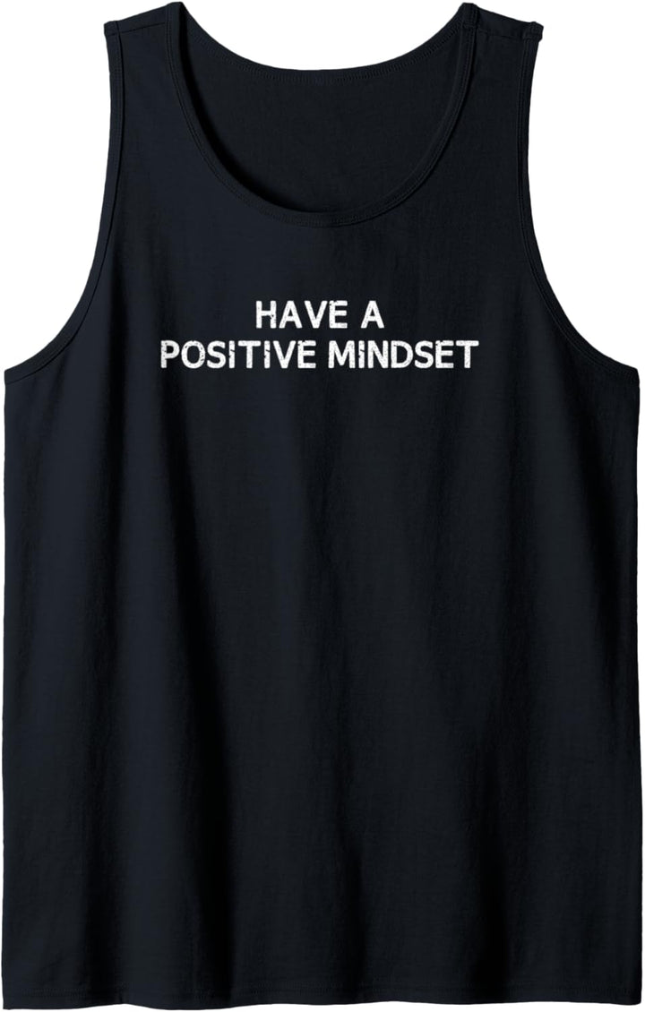 Positive Mindset Motivation Tank Top