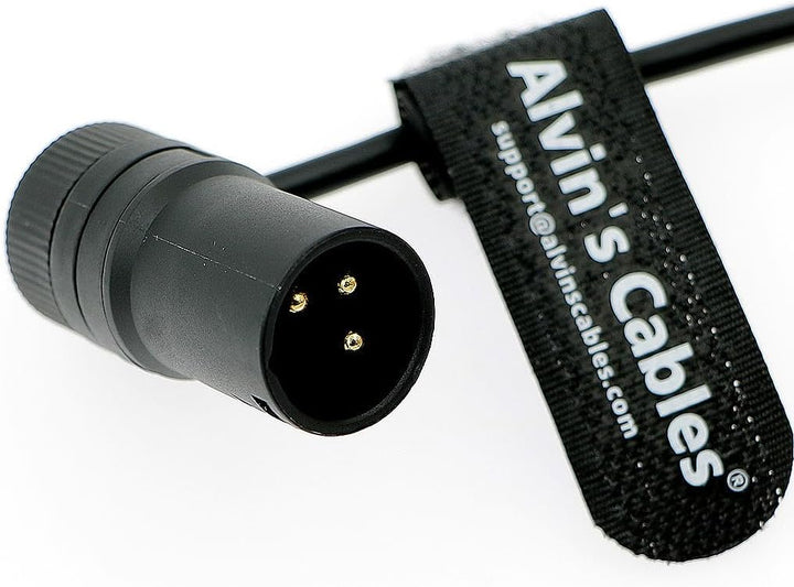 Alvin's Cables Drehbares Low-Profile-XLR-3-Pin-Stecker-auf-Buchse-Kabel Originalstecker symmetrische