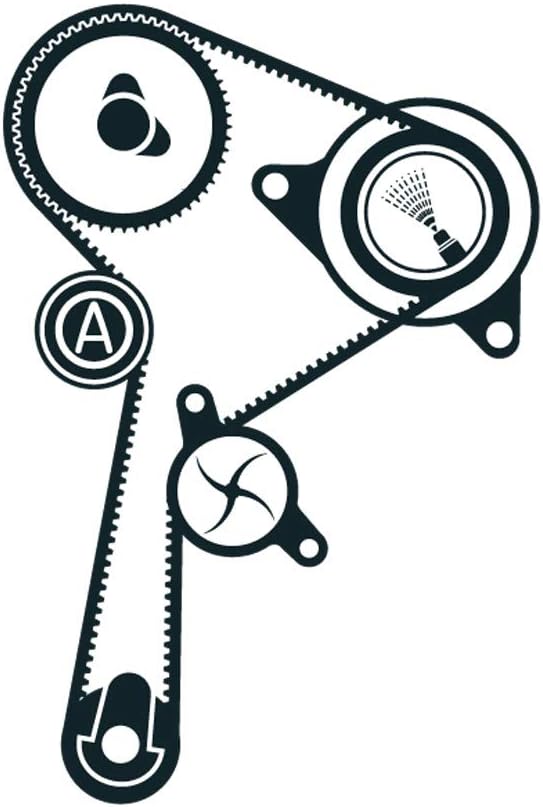 SKF VKMC 06136 Spannrollensatz inkl. Wasserpumpe