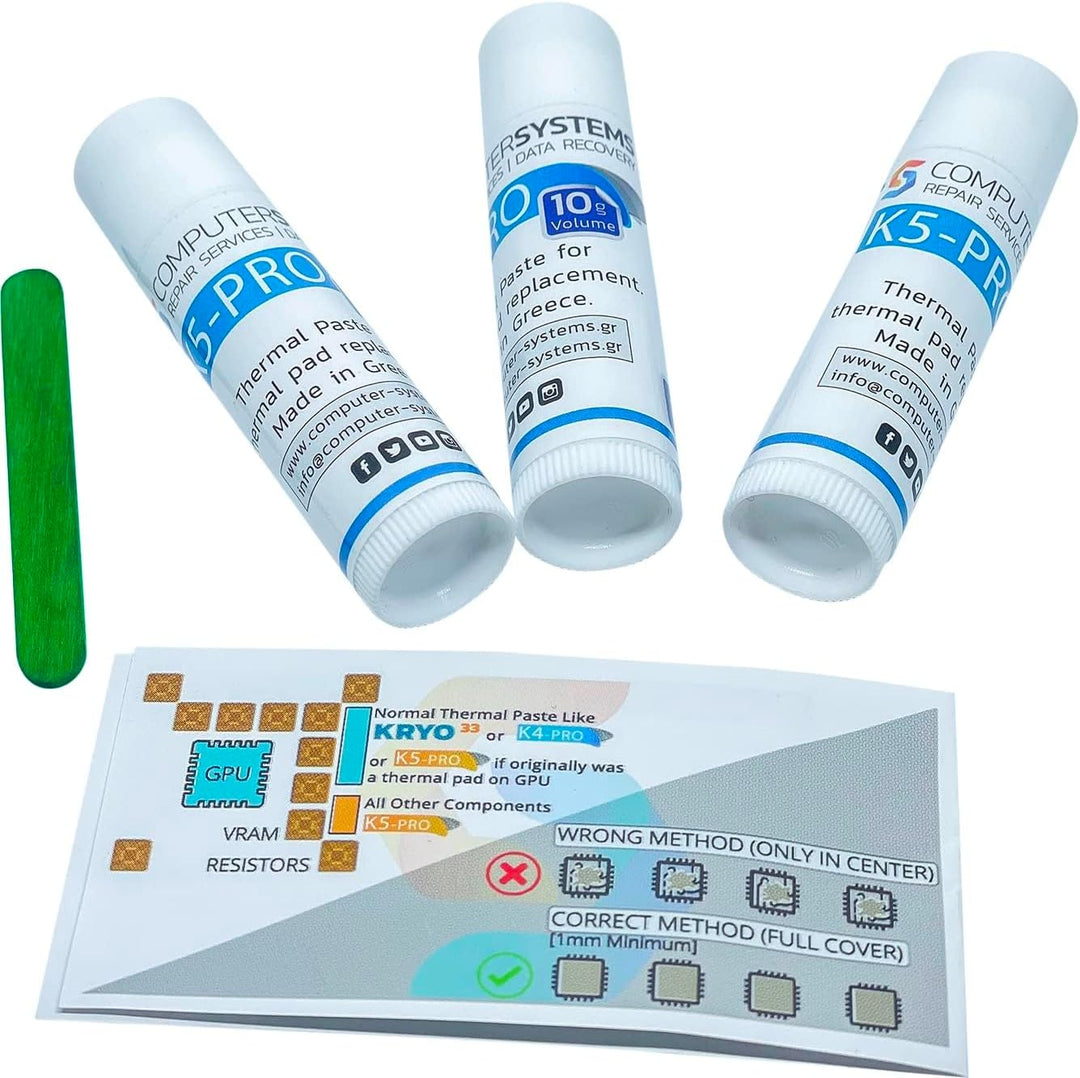 K5 PRO Visco-Wärmeleitpaste für Wärmeleitpad 30g (Apple iMac, Sony PS4 & PS3, XBOX, Acer Aspire etc.
