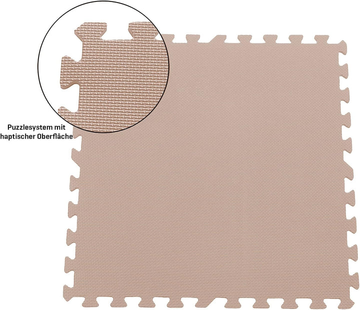 Sporttrend 24® 8 Schutzmatten + 16 Randstücke Set Farbwahl 60x60x1cm | 2,88qm | Bodenschutzmatte Spo