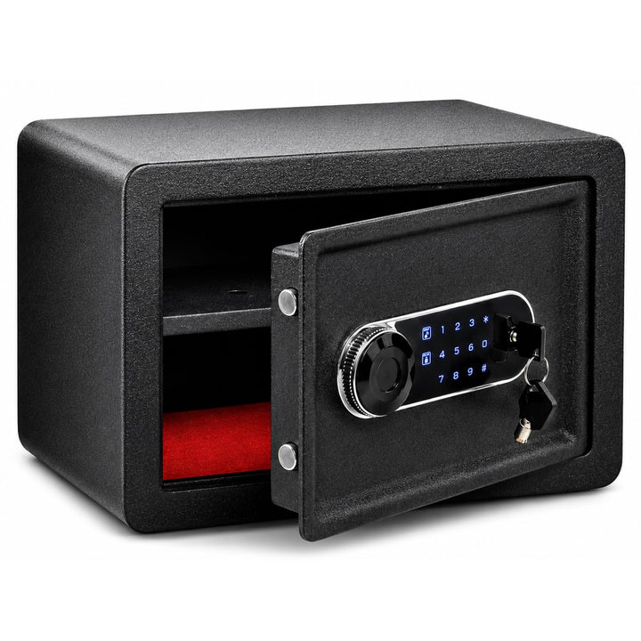 Bituxx Elektronischer Smart Tresor Safe Möbeltresor Wandtresor mini klein 25L mit Touch-Bedienfeld,