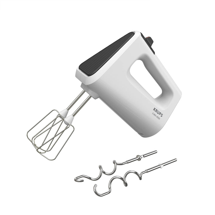 Krups GN4001 3 Mix 4000 Handmixer | 450 Watt | robustes Design | variabler Geschwindigkeitsregler |