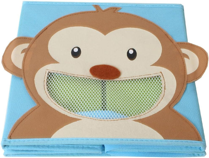 TE-Trend 4 Stück Kinderzimmer Moebel Aufbewahrungsbox Kinder Spielzeugkiste Motiv Faltbox Set Spielz