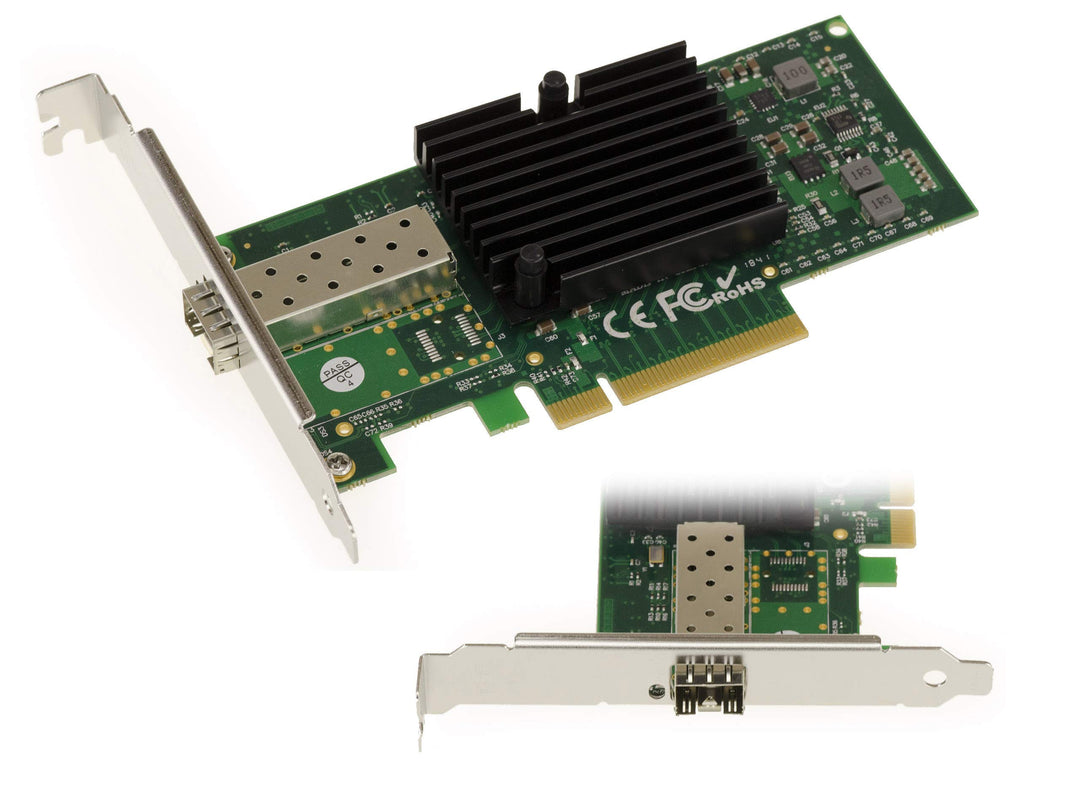 KALEA-INFORMATIQUE PCIe-Controller-Karte für 10G SFP+ LAN-Netzwerk mit Intel JL82599EN Chipsatz - 10