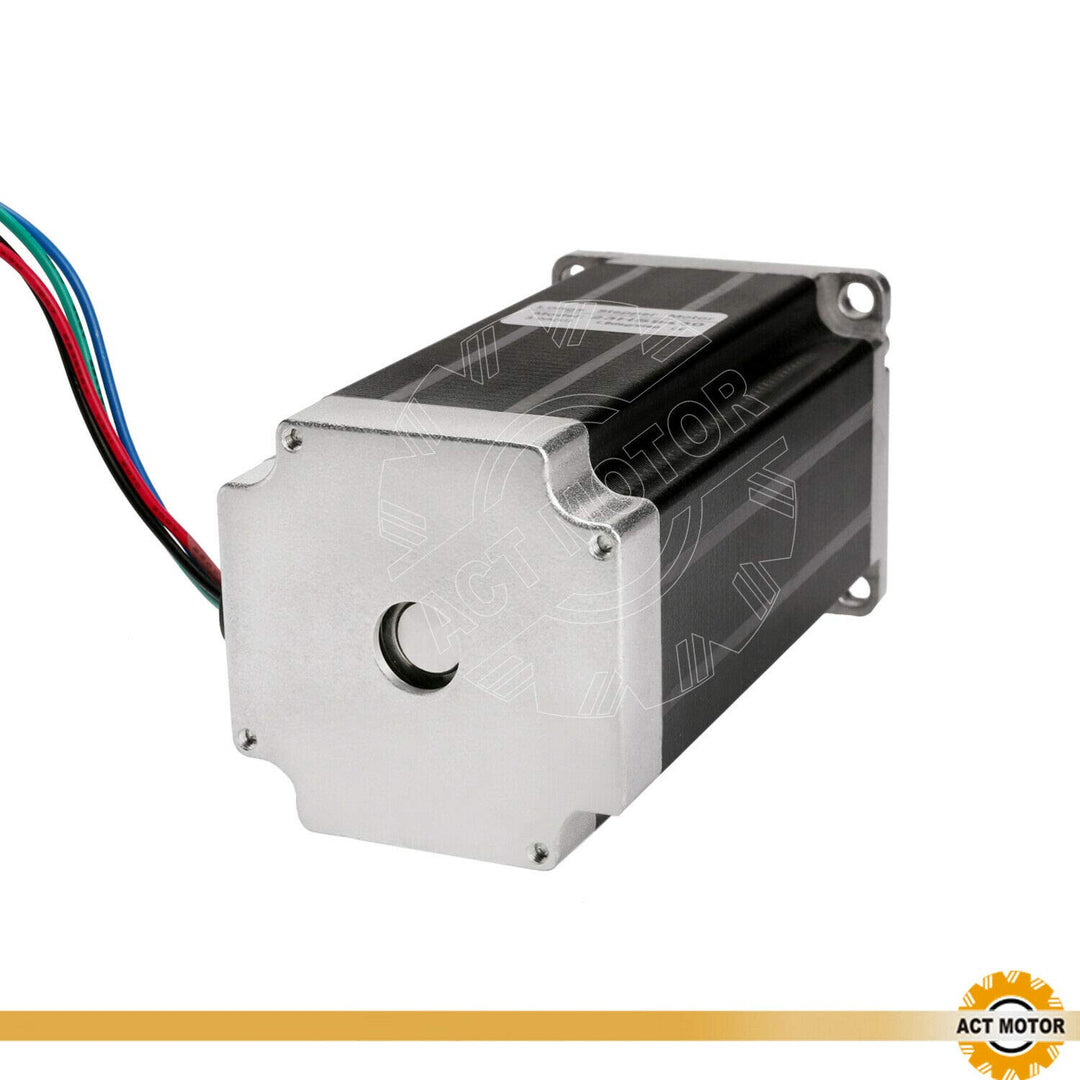DE-SHIP FREE 1PC 23HS2430 Nema23 Schrittmotor 112mm 2.8Nm (425oz-in) 3A round Shaft Φ8mm Bipolar 1.8