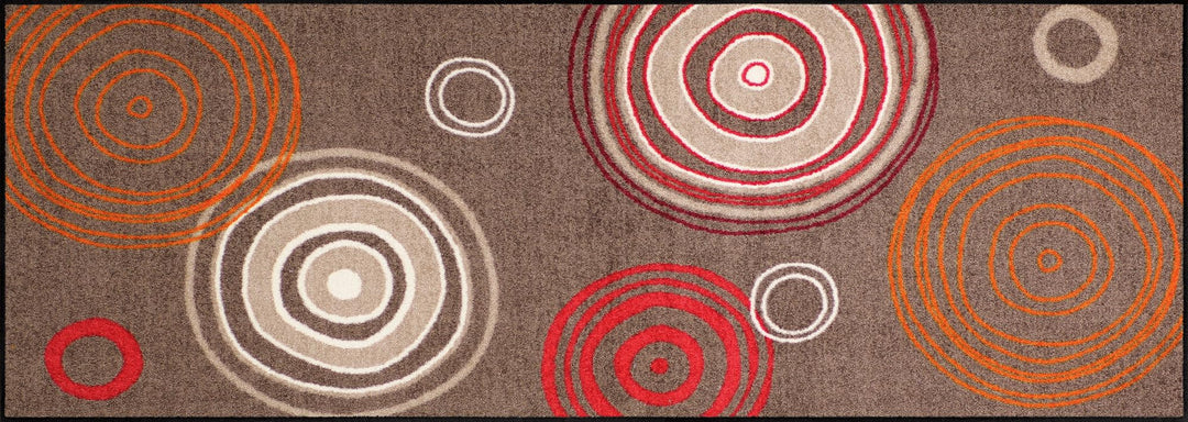 Erwin Müller Fussmatte Kaiserslautern, Schmutzfangmatte, Fussabtreter braun/rot Grösse 80x200 cm - r