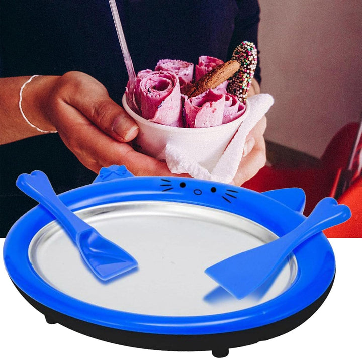 Eisportionierer Für Ice Cream Rolls, Rolled Ice Cream Maker, EIS Platte Für Ice Rolls, Eiscreme Masc
