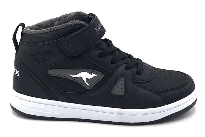 KangaROOS Unisex Kinder K-cp Kalley Ii Ev Sneaker 28 EU Jet Black Steel Grey, 28 EU Jet Black Steel