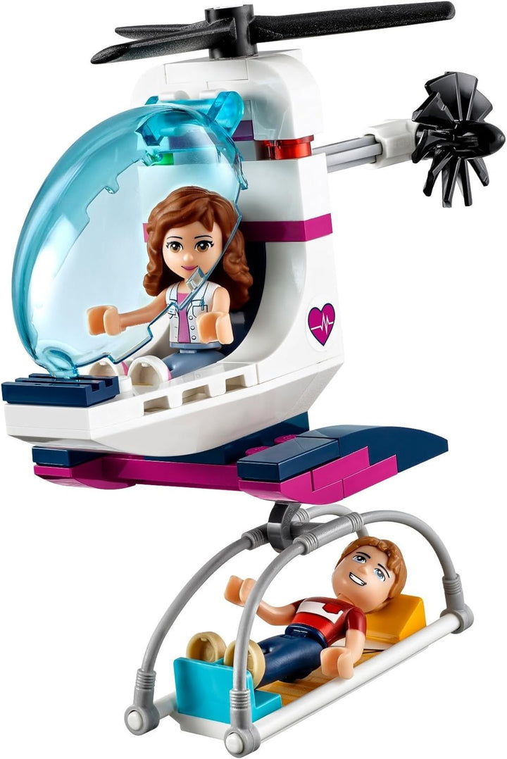 LEGO Friends 41318 - "Heartlake Krankenhaus Konstruktionsspiel, bunt, Heartlake Krankenhaus