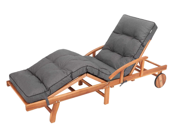 Liegenauflage, Auflage für Gartenliege 200 x 55 x 8 cm, Auflagen für Deckchair, Polsterauflage für S