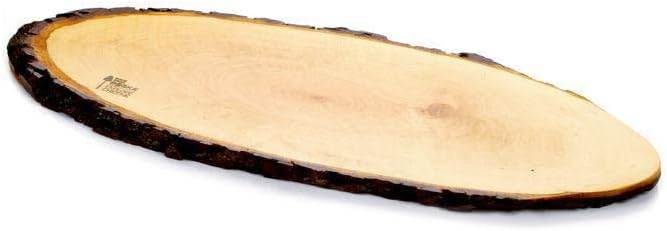 BOSKA Rindenbrett Eschenholz M/für das präsentieren von Käse und Snacks / 42,5 cm/Holz/Braun 45 x 20