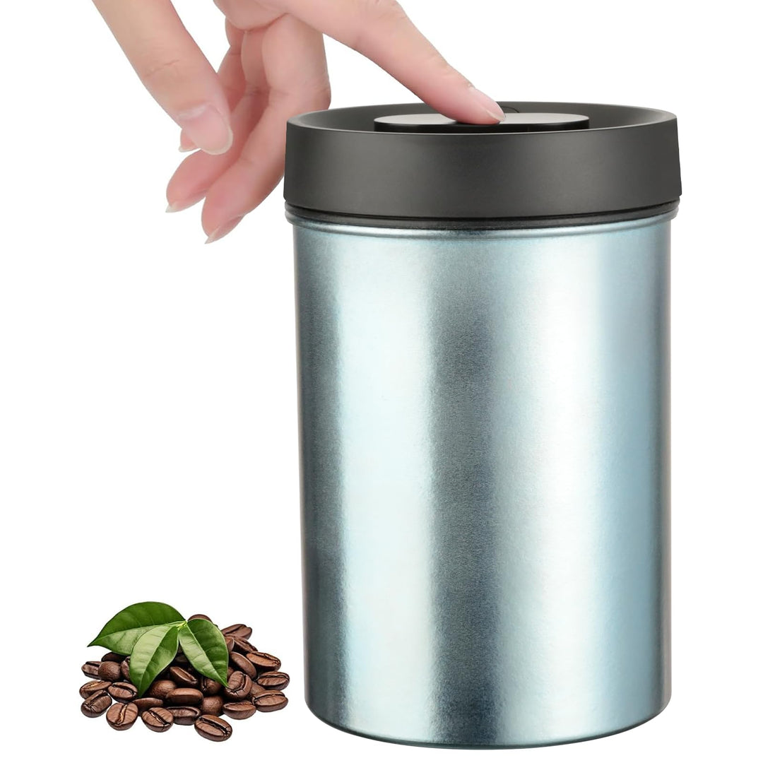 VINATO Kaffeedose Luftdicht Vakuumbehälter Kaffeebohnen Behälter Geeignet für Kaffee, Trockenlebensm