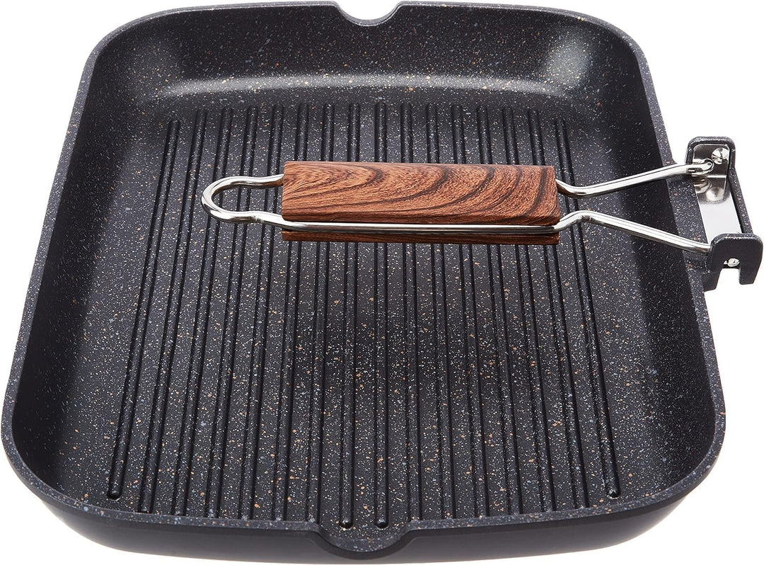 Wecook! Ecochef - Aluminium Non Stick Grill Pan - 34 X 24 cm, 34 X 24 cm