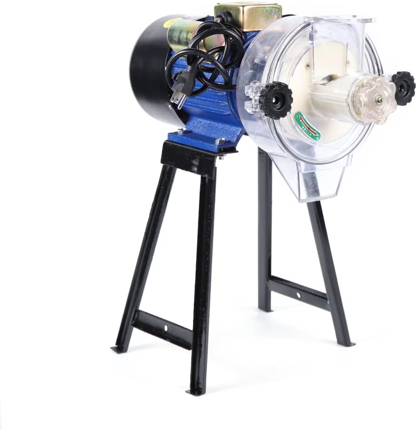 WooDerson Elektrische Nassmühle Mit Trichter 2200W 220V Malzmühle Getreidemühle Kornmühle 1400r/Min