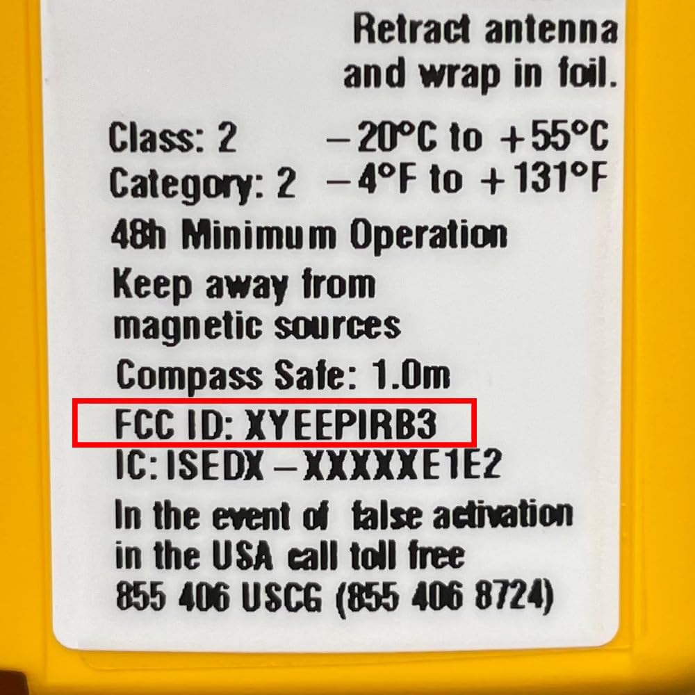 Ocean Signal rescueME EPIRB3 Notfunkbake: AIS, RLS & GPS – Sichtba & Infrarot-Stroboskop – MEOSAR ko