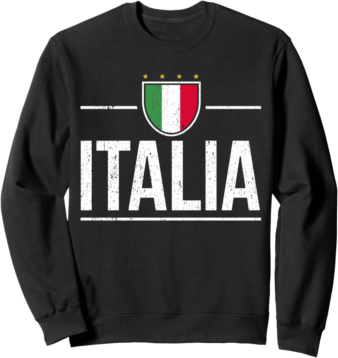 ITALIA 2021 Italienische Flagge Fussball Italien Fan Sweatshirt