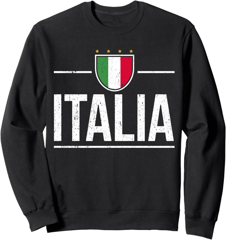 ITALIA 2021 Italienische Flagge Fussball Italien Fan Sweatshirt