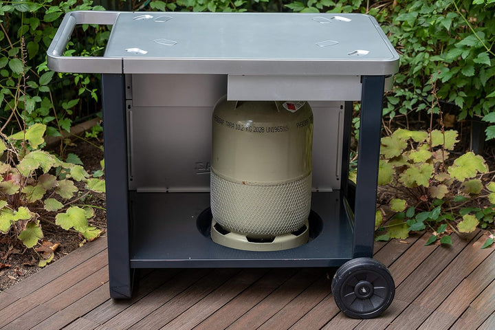 Campingaz Deluxe Trolley, Grillwagen für alle Attitude Tischgrills sowie Master Plancha und BlueFlam