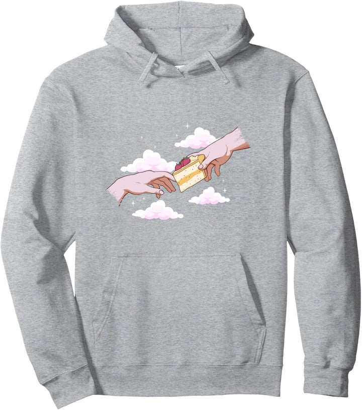 Angelcore Ästhetische lustige Kreation von Adam Strawberry C Pullover Hoodie