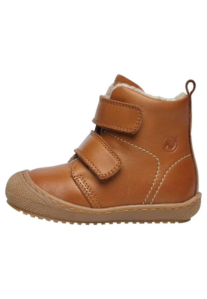 Naturino Stiefeletten aus gefüttertem Nappaleder 18 EU Cognac, 18 EU Cognac