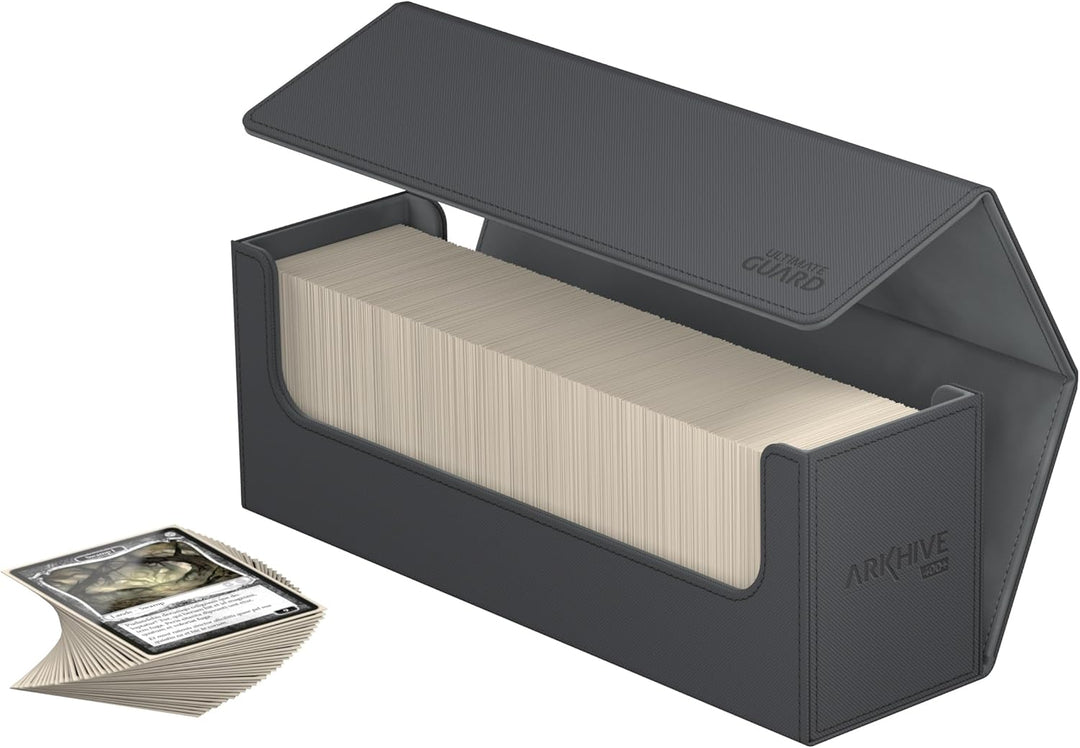 Ultimate Guard UGD010655 - Arkhive Flip Case 400+ Standardgrösse XenoSkin, grau