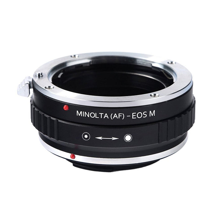 K&F Concept Minolta(AF) - EOS M Objektivadapter Objektiv Adapterringe für Minolta(AF) Mount Objektiv