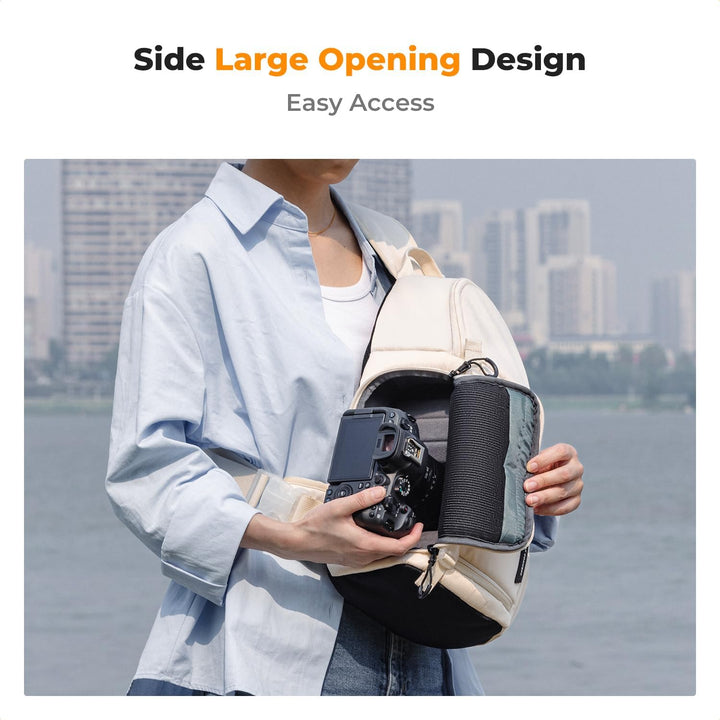 K&amp;F CONCEPT Kamera-Umhängetasche, Wasserdichte Kameratasche, Fotografie tägliche Reise Camera Bag,Ta