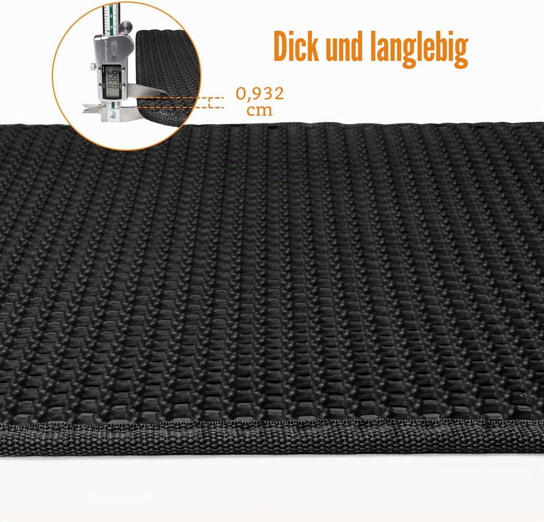 Conlun Katzenstreu Matte, 76x56 cm Upgrade mit super-wasserfester Rückschicht, Katzenklo-Matte, ruts